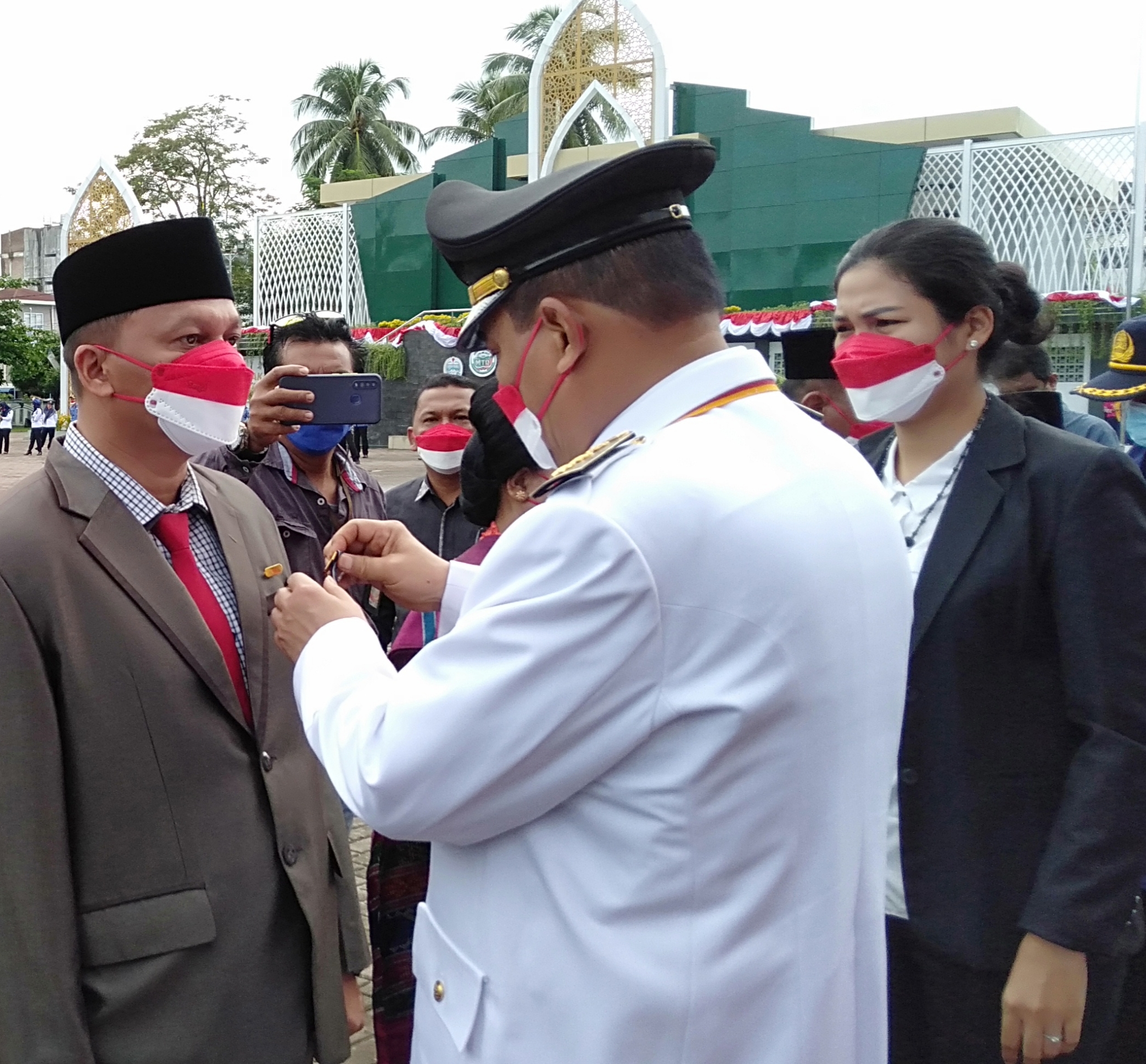 Peringatan HUT 76 Tahun Kemerdekan RI di T.Tinggi Khidmat