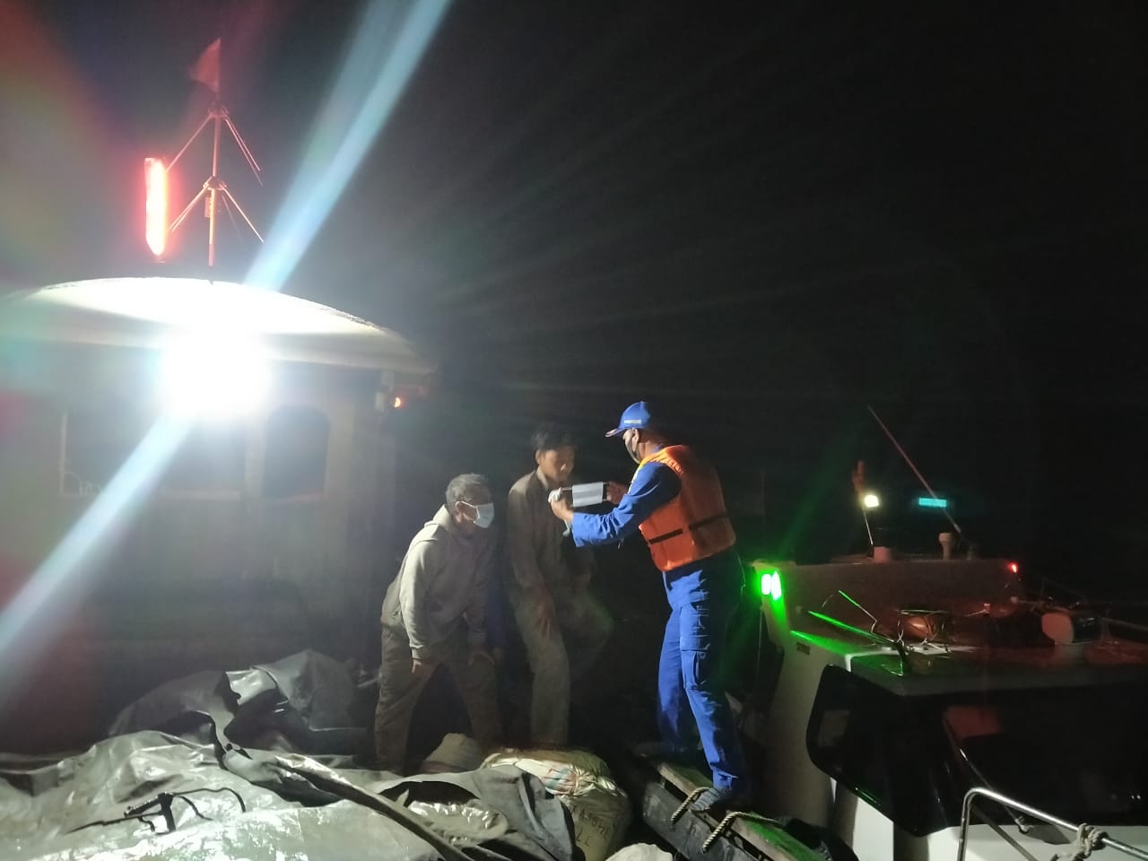 PPKM Level 4, Petugas Gabungan Bersama Pemko Tanjung Balai Laksanakan Ops Yustisi