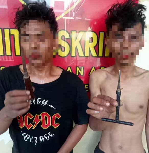 Polsek Medan Area Amankan 2 Curanmor dari Amuk Massa