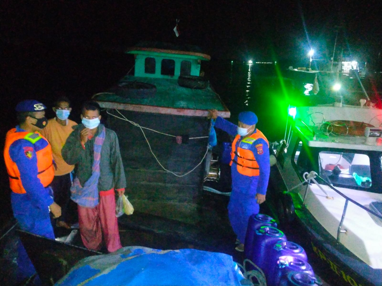 Team Regu IV Sat Polairud Tanjung Balai Kembali Tugas Patroli Perairan