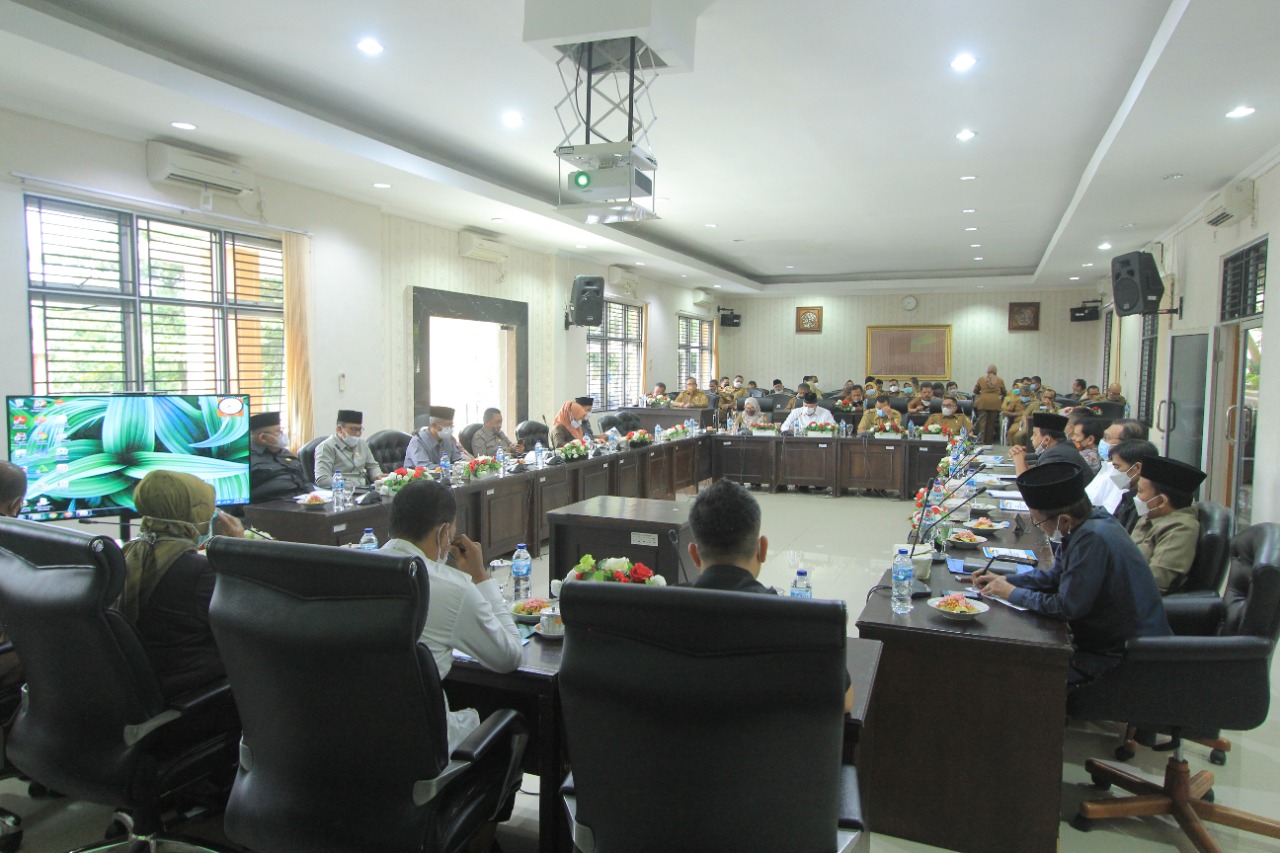 Wako Solok Sampaikan Rancangan KUA-PPAS APBD TA 2022 Pada DPRD