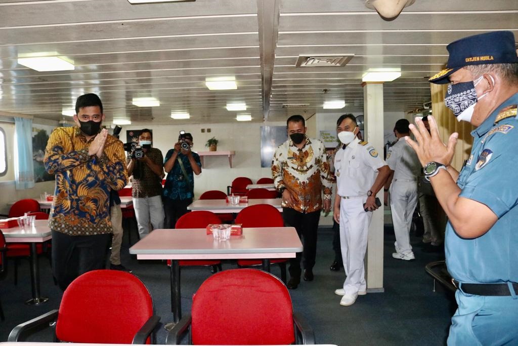 Jumat Malam, Pemko Medan Mulai Operasikan Isoter KM Bukit Raya