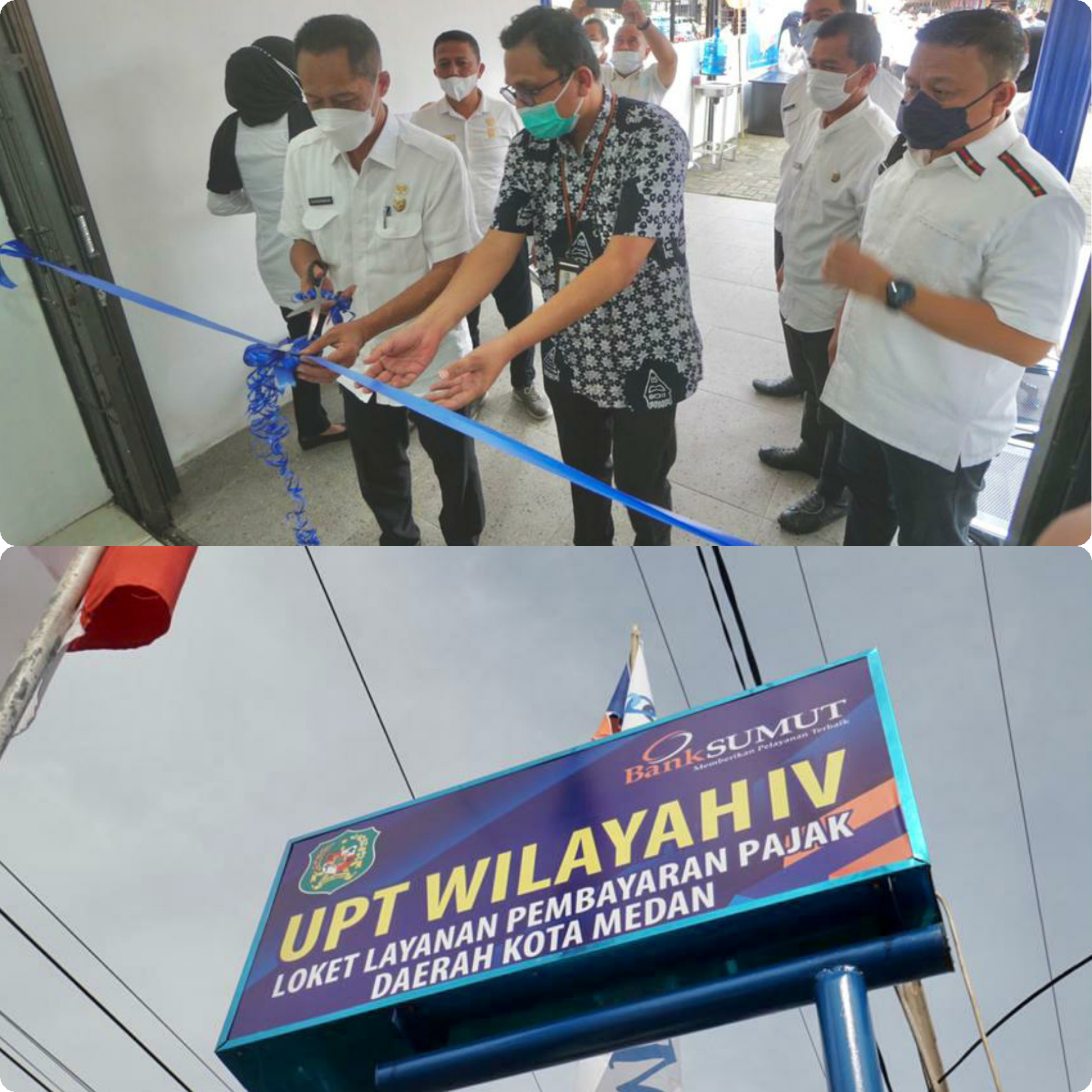 Bank Sumut dan BP2RD Kembali Membuka 2 Loket Bersama  Peneriman Pajak, Dukung Peningkatan Penerimaan Pajak Pemerintah Kota Medan