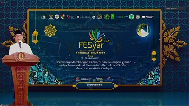 Kepala KPw BI Soekowardojo : Keuangan Syariah Bisa Pulihkan Ekonomi Nasional saat Pandemi