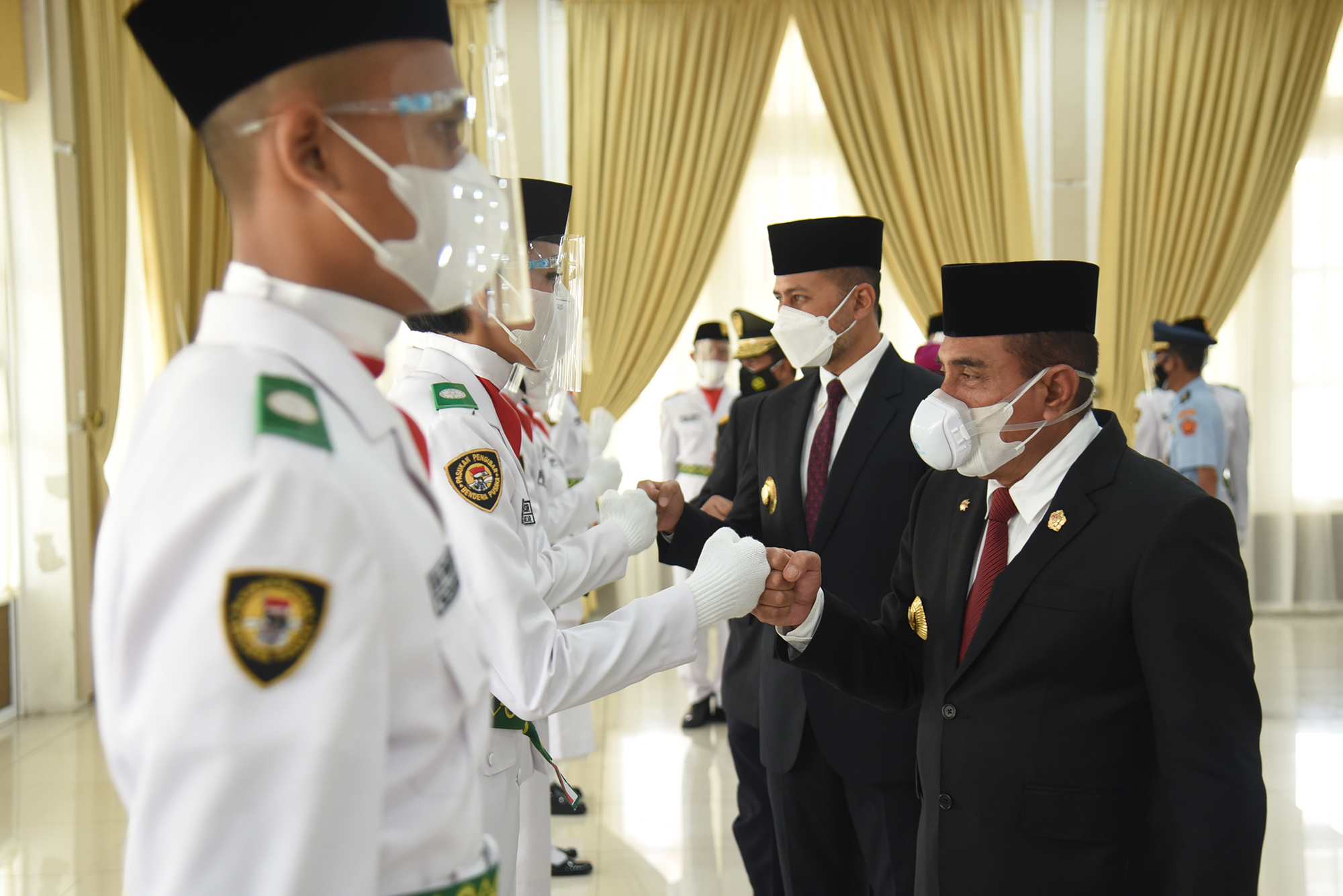 Edy Rahmayadi Semangati Paskibraka Sumut,  Tetap Jaga Gelora Kemerdekaan di Masa Pandemi