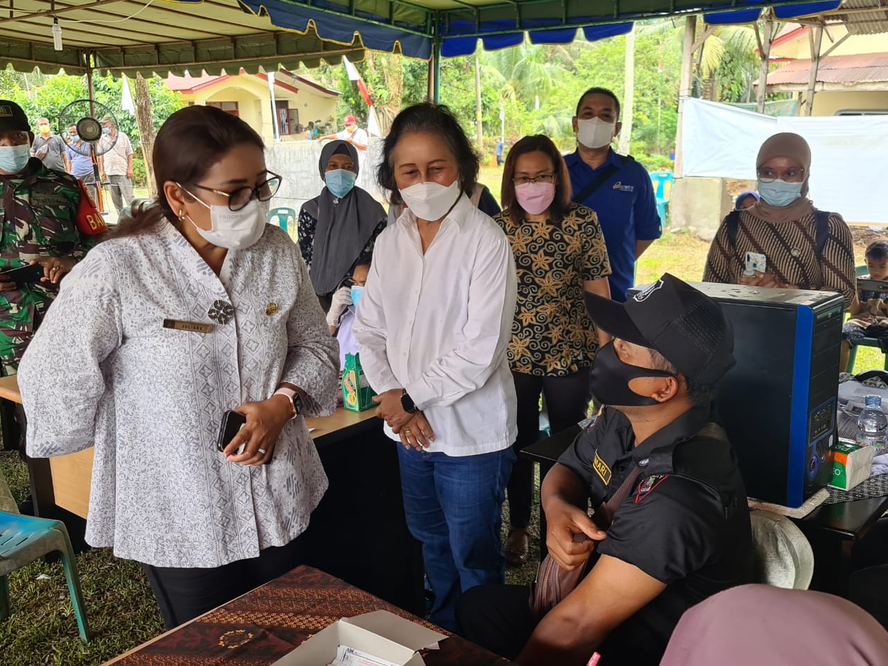 Pemkab Langkat Vaksinasi Ribuan Karyawan Kelapa Sawit