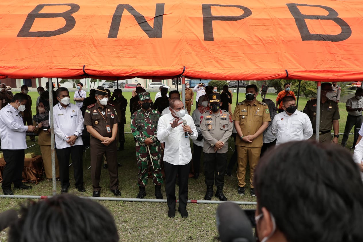 Tinjau Isoter Asrama Haji, Bobby Nasution Terus Berupaya Medan Keluar dari PPKM Level 4