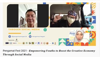 Pengamat Fest 2021 Menjadi Inspirasi Pemuda Indonesia Kembangkan Ekonomi Kreatif