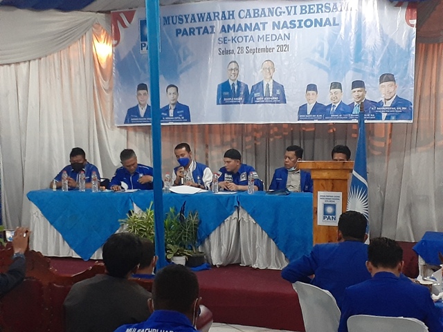 130 Calon Formatur Berebut Pimpinan DPC PAN Se-Kota Medan