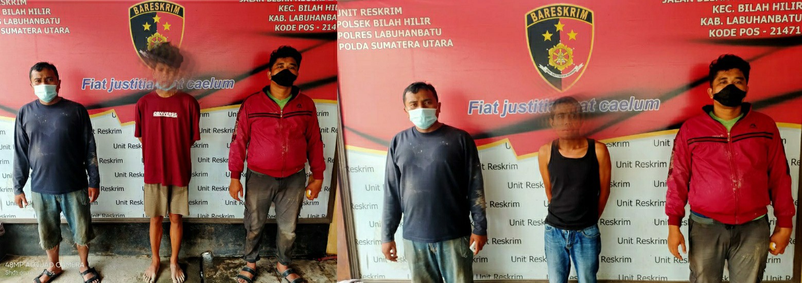 Aksi Kapolsek Bilah Hilir Yang Baru, Langsung Ringkus 2 Bandit Narkoba
