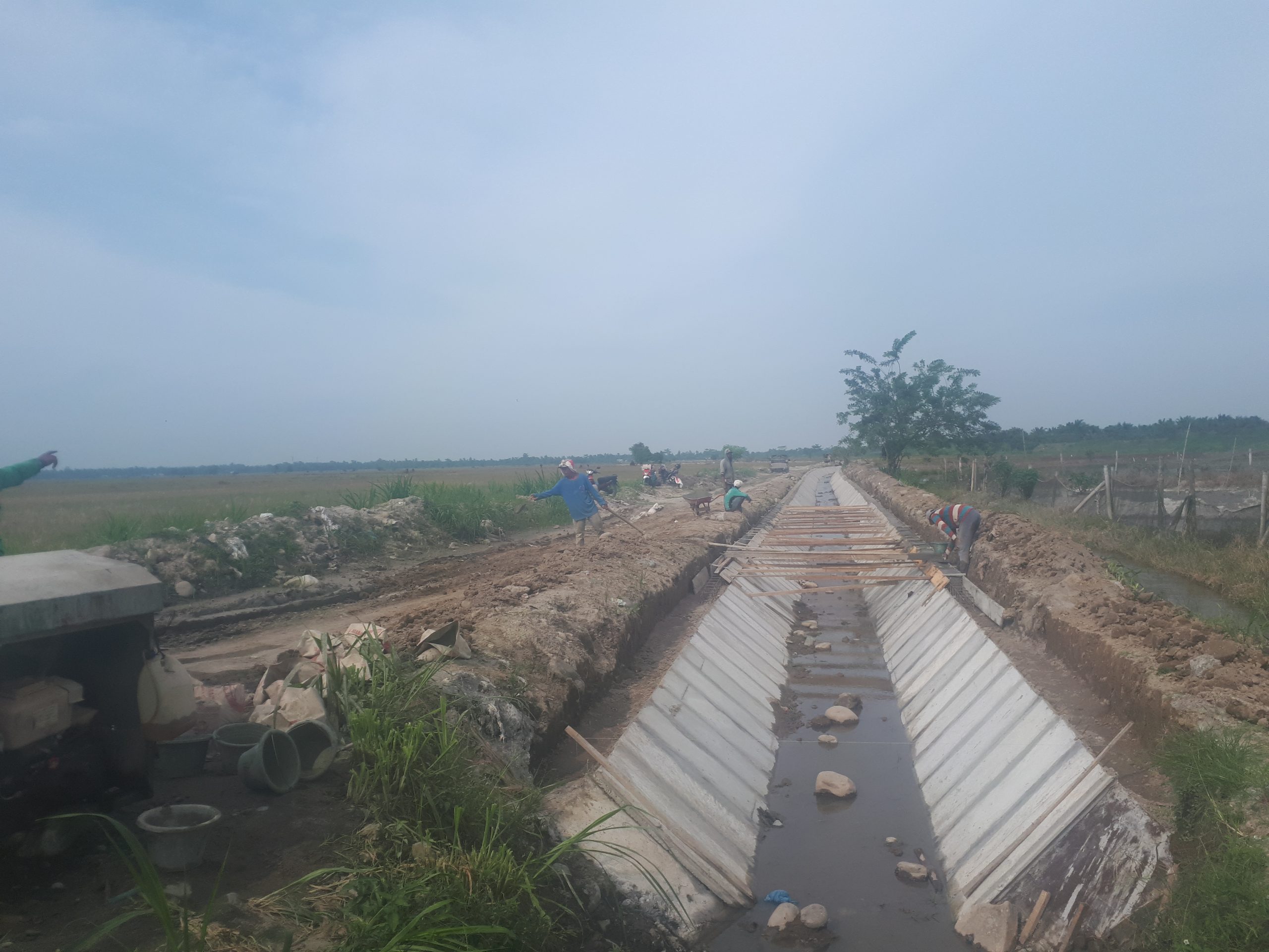Proyek Rehabilitasi Irigasi Sungai Ular Ramonia Rp 27,5 Miliar Dipertanyakan