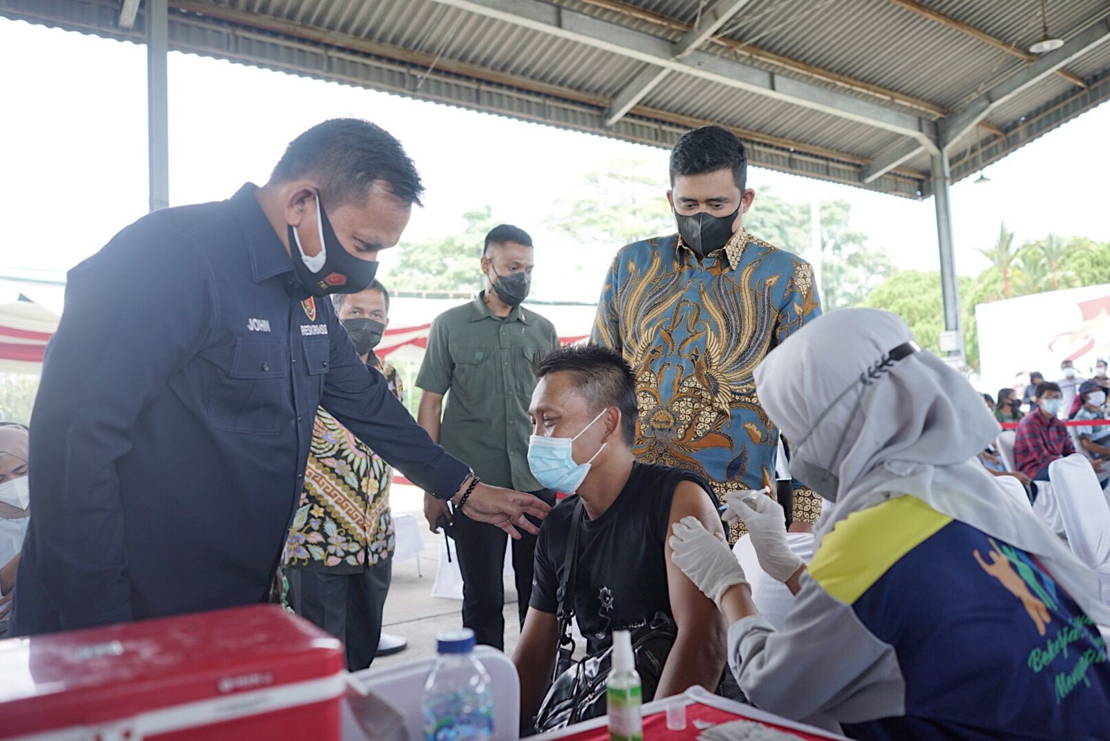Bobby Berharap Vaksinasi Digelar AKABRI-96 Sukseskan Program Vaksinasi dan Terwujudnya Herd Immunity