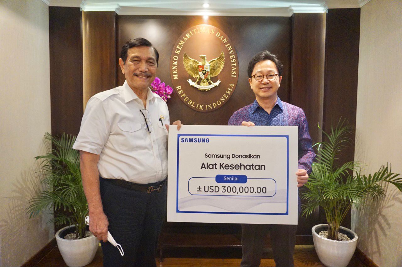 Bantuan Untuk Penanganan Covid-19 di Indonesia Dari Samsung