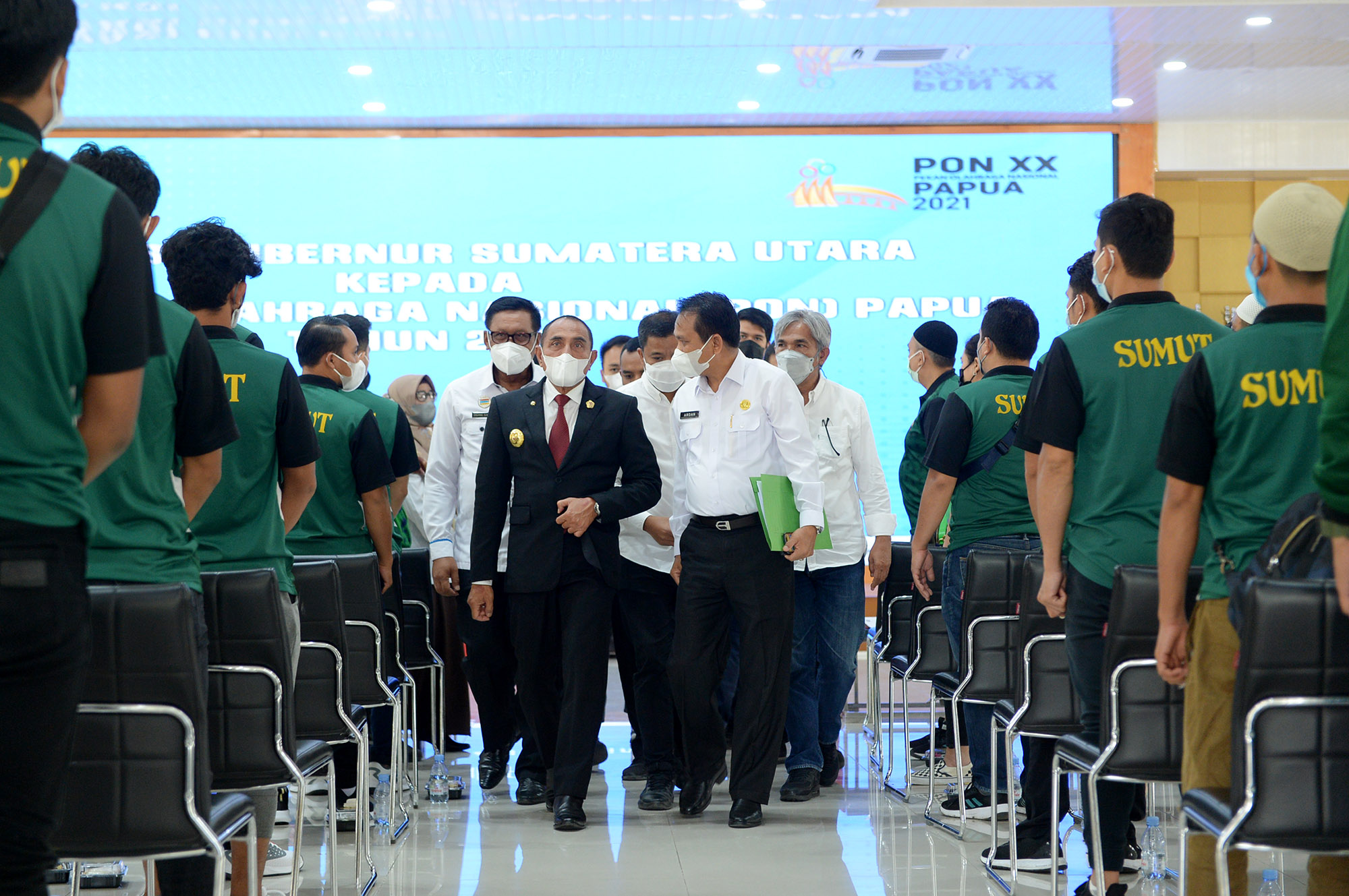 Motivasi Atlet PON Papua,  Edy Rahmayadi Ingin Sumut Masuk Lima Besar