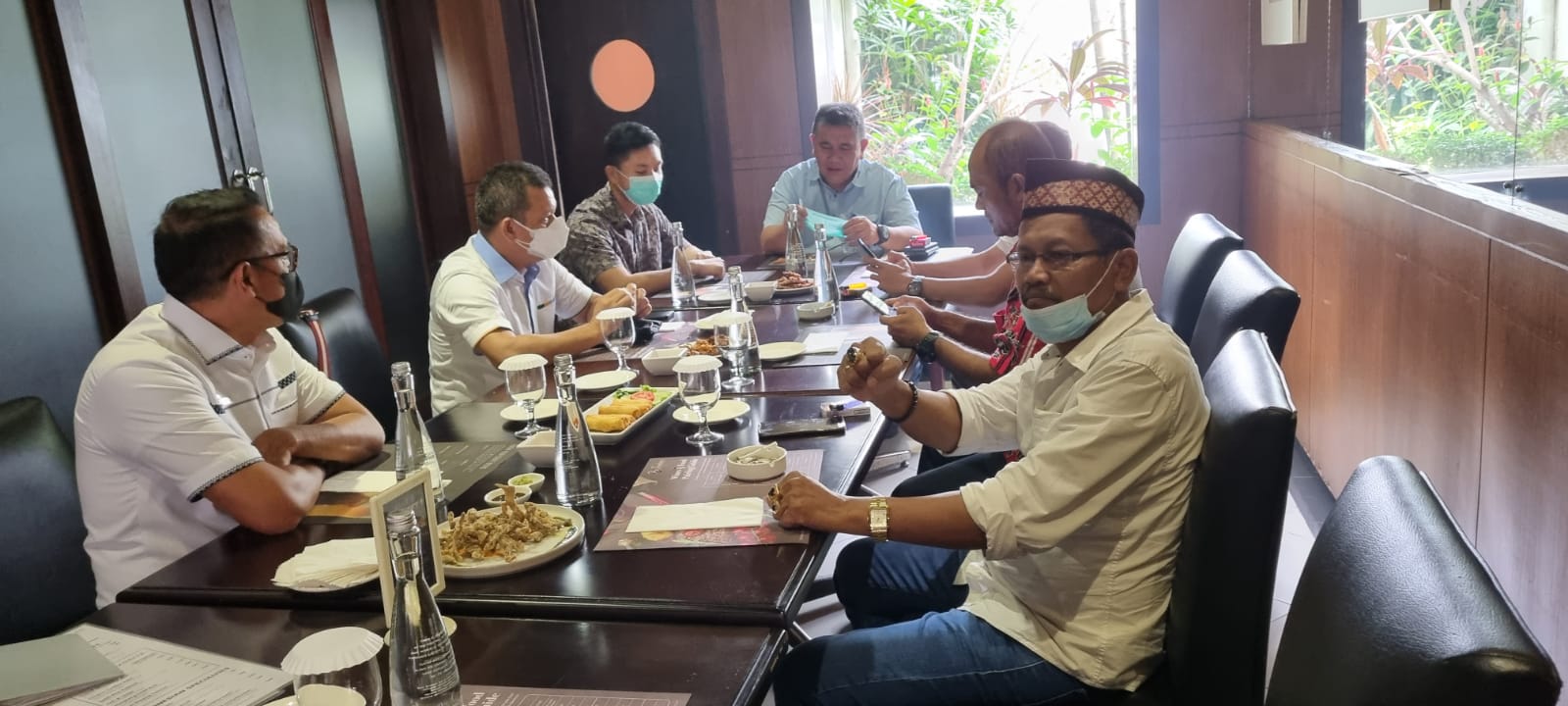DPW PENDAWA SUMUTÂ Â  BERSILATURAHMI DENGAN TIGA PIMPINAN BUMNÂ Â Â Â Â Â Â 