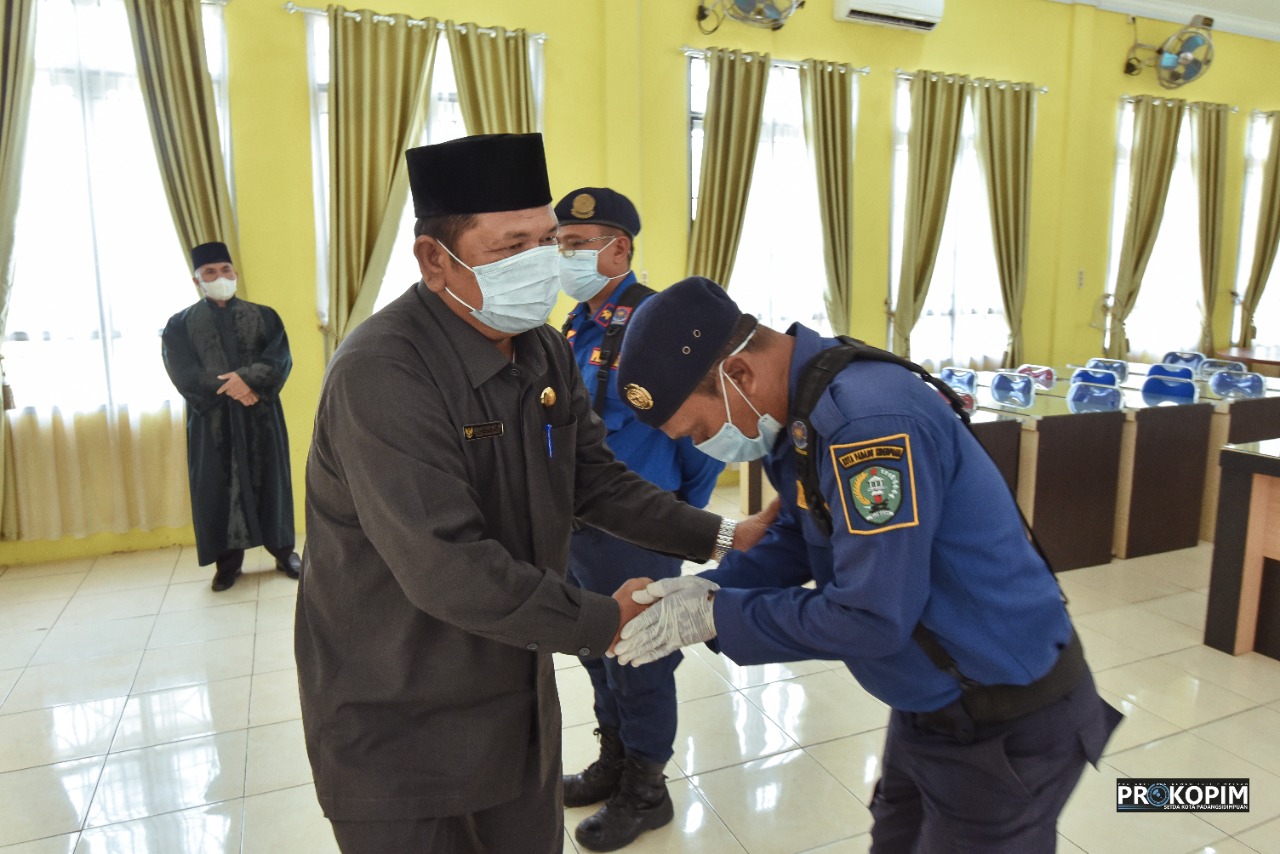 Walikota Lantik 7 Pejabat Fungsional Kebakaran, Irsan Nasution : Jalankan Amanah Dengan Penuh Tanggungjawab