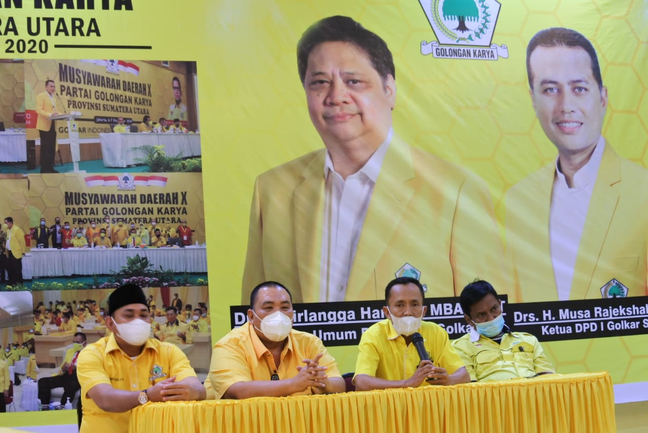DPD Golkar Deli Serdang Gelar Musdalub 6 September, Â Pendaftaran Calon Ketua Dibuka