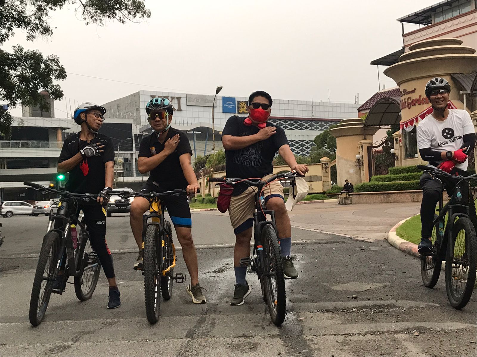 Gowes Jurnalis Medan, Tingkatkan Imun