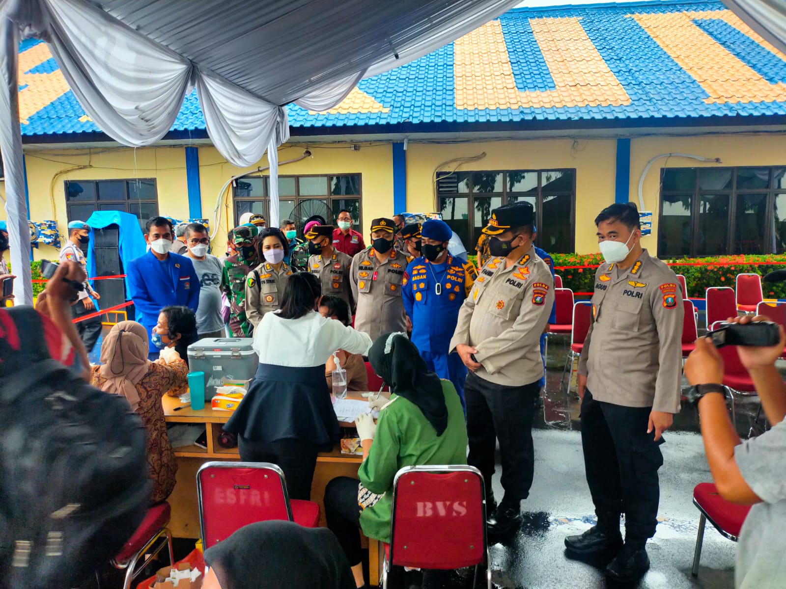 Polda Sumut Gelar Vaksinasi Merdeka Maritim