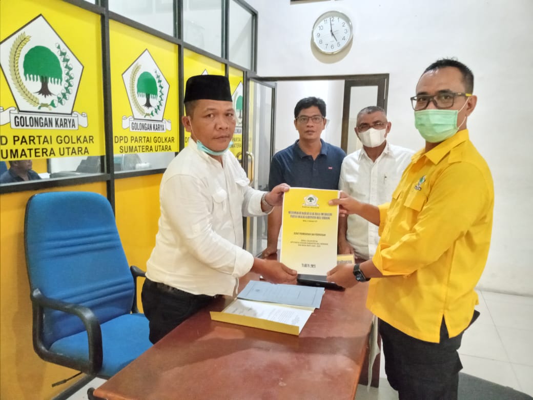Calon Kuat Partai Golkar Deli Serdang,Â  Hamdani Syahputra : Siap Besarkan GolkarÂ 