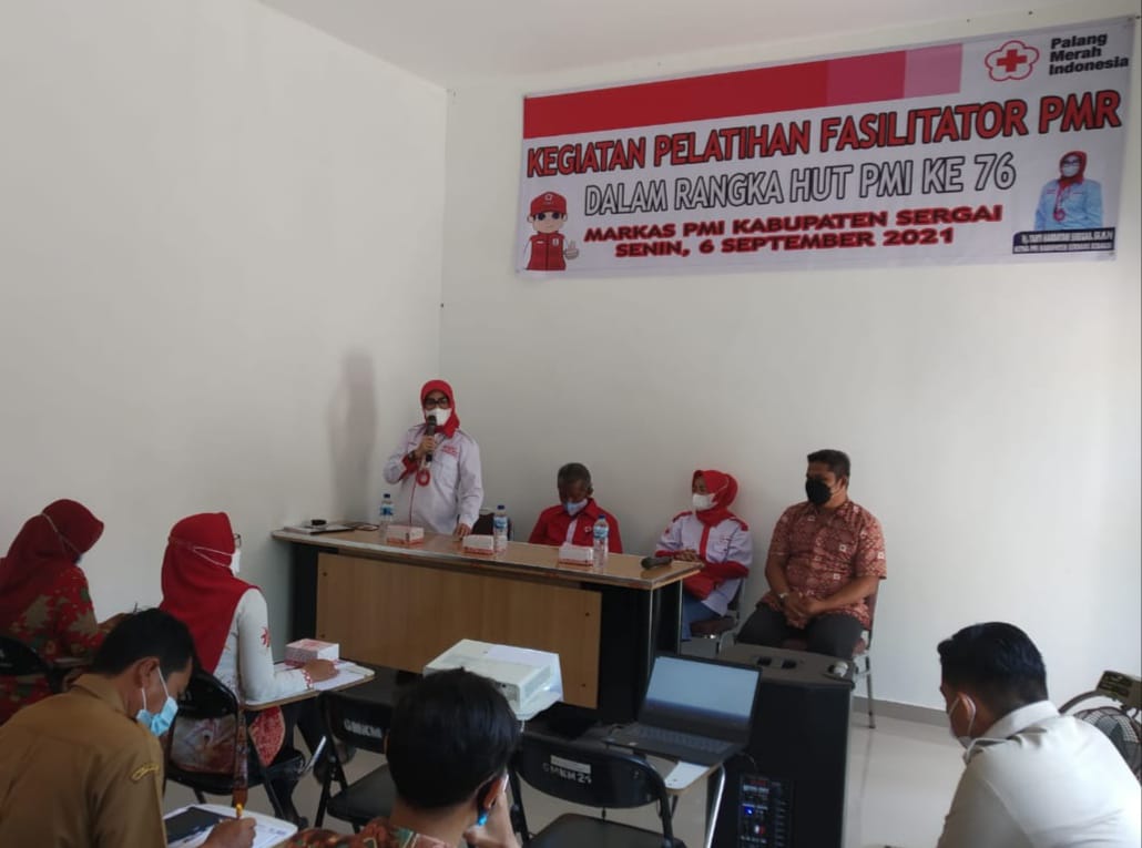 PMI Sergai Gelar Pelatihan Fasilitator Palang Merah Remaja
