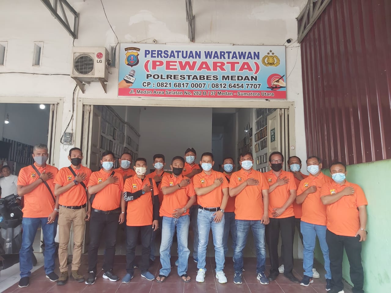 Jelang Hari Ulang Tahunnya, Ketua Pewarta Perkenalkan Seragam Baru