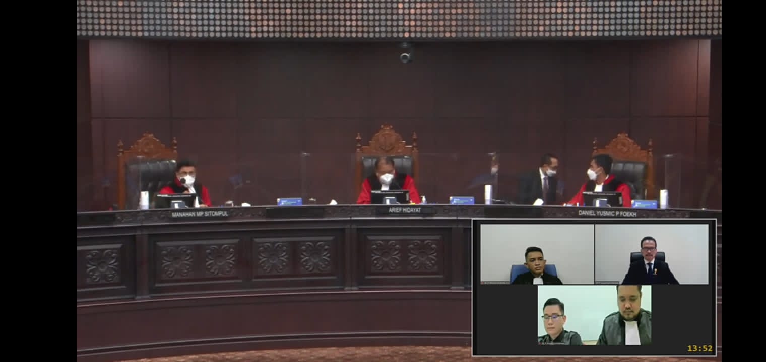 MK Bakal Minta Keterangan Presiden dan DPR Terkait Perkara UU Pers
