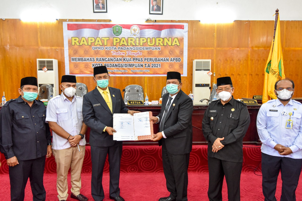 DPRD PSP Bahas Perubahan Prioritas dan Plafon Anggaran Sementara, Ini Penjelasan Walikota Irsan Nasution