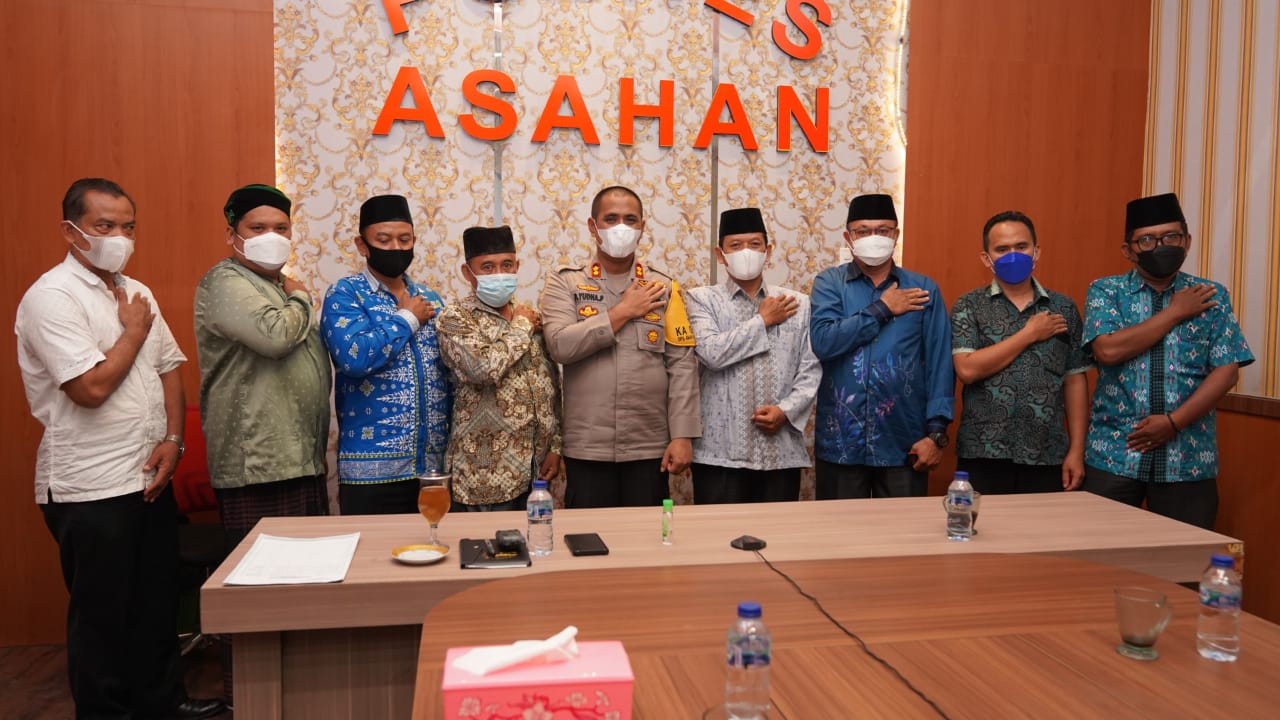 Ketua PD NU Kab. Asahan Apresiasi dan m Mendukung Polres Asahan dalam Percepatan Vaksinasi di Kab. Asahan