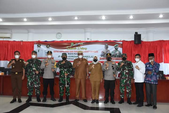 KUNKER KAPOLDA SUMUT DI KAB MADINA 