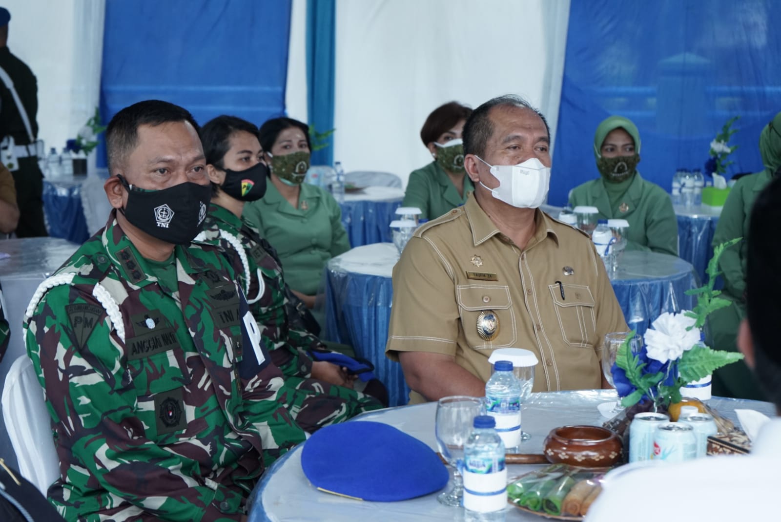Wakil Bupati Asahan Hadir Dan Beri Ucapan Dalam Peresmian Rehab Asrama Subdenpom 1/1-4 Kisaran