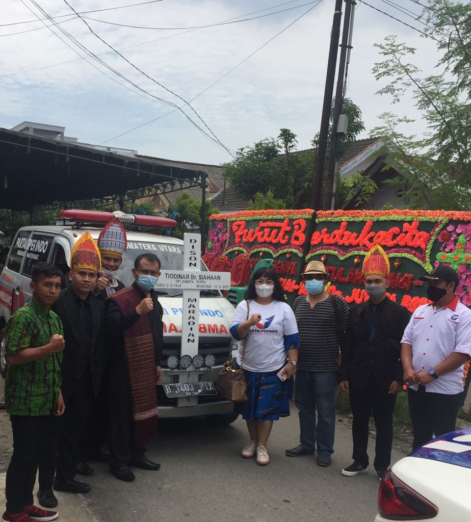 Tetap Perduli di Masa Pandemi, Melalui Ir Linceria Partai PERINDO Beri Bantuan Ambulance