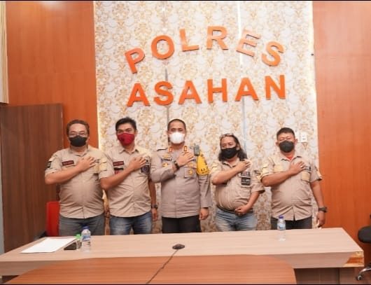 Tingkatkan Sinergitas Kemitraan, Kapolres Asahan Gandeng IWO Kab. Asahan - Batubara