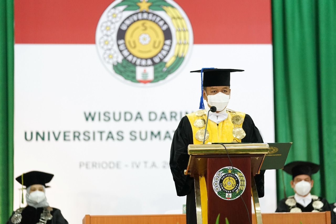 Rektor USU : Jadilah The Next High Level Generation Di Era Digital