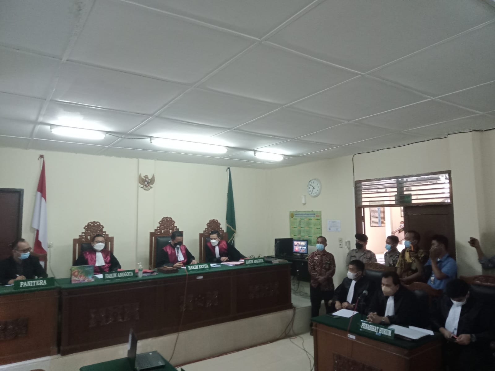 Okor Ginting Heran, Susilawaty br Sembiring Pemberi keterangan palsu Belum Ditahan