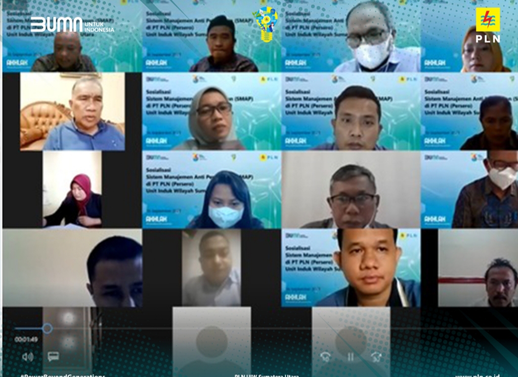 PLN UIW Sumut Lakukan Sosialisasi Sistem Manajemen Anti Penyuapan