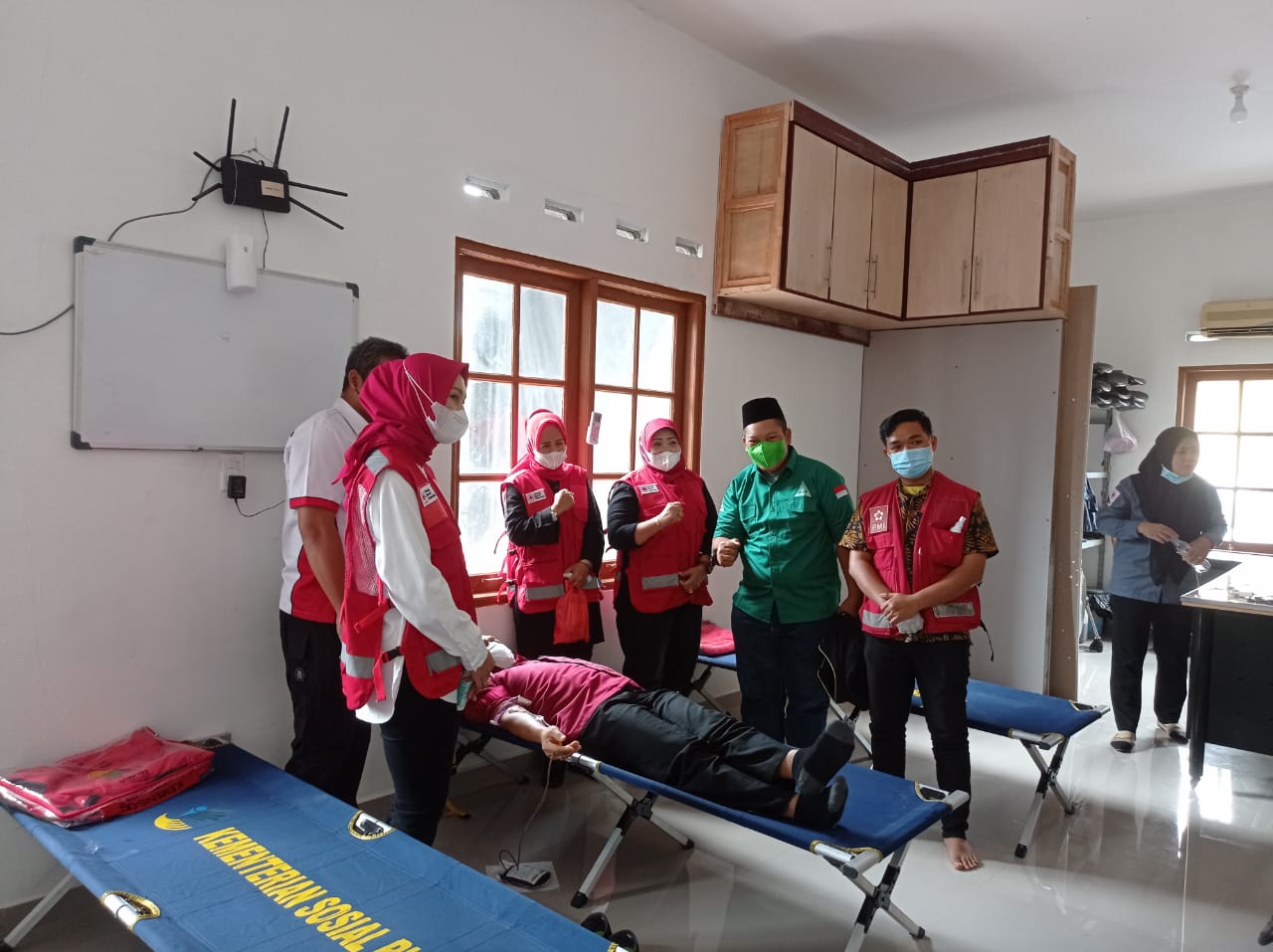 Sambut HUT PMI ke 76, PMI Sergai Gelar Bhakti Sosial Donor Darah