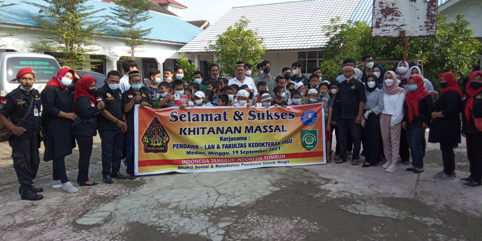 Jelang Milad ke 22, Pendawa Sumut Gelar Sunatan Massal