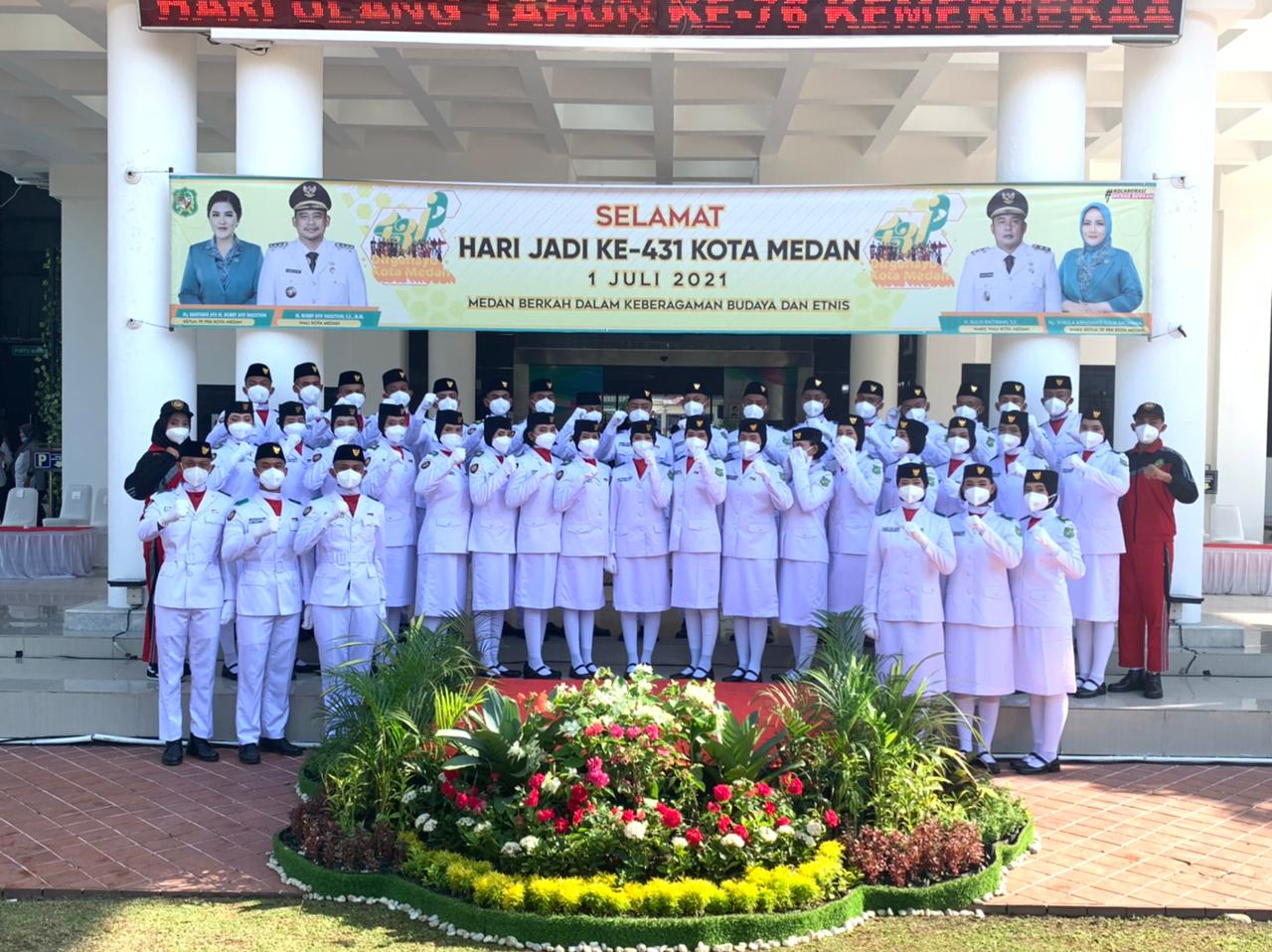 Miris, Anggota Paskibra MedanÂ   Tak Diberi Dana Apresiasi