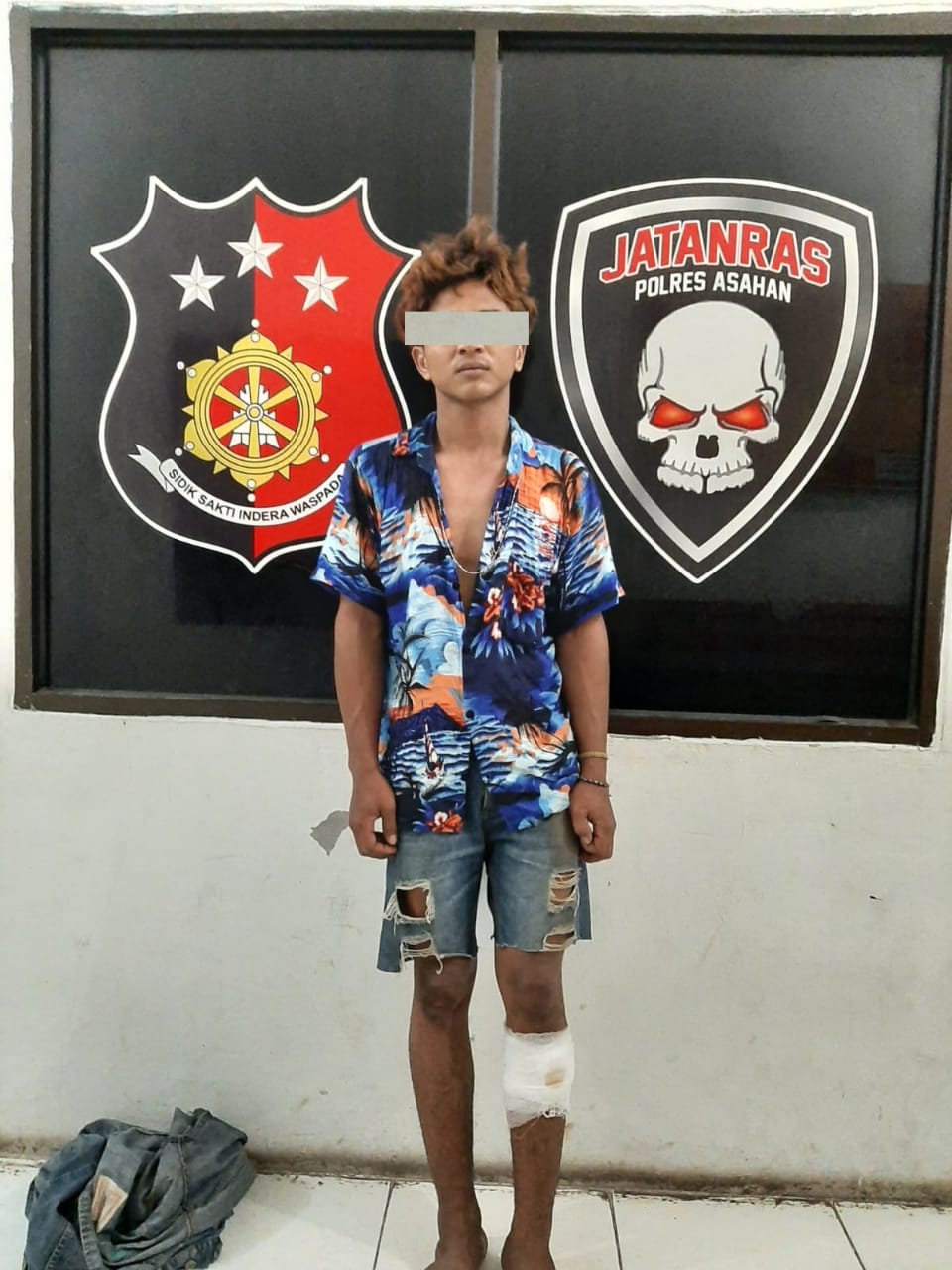 Jatanras Polres Asahan Tembak Pelaku Curat Asal Karang Anyer