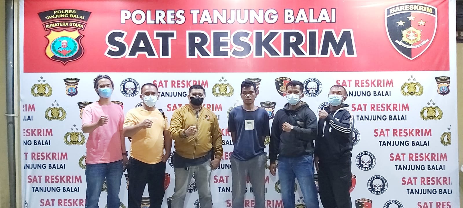 Sat Reskrim Polres Tanjung Balai Amankan Sudarman Pelaku KDRT
