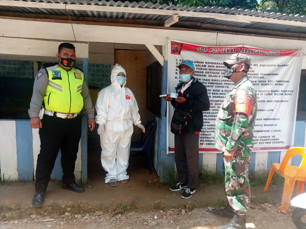 POS PPKM DI DESA TANJUNG MULIA ADAKAN SWAB ANTIGEN GRATIS