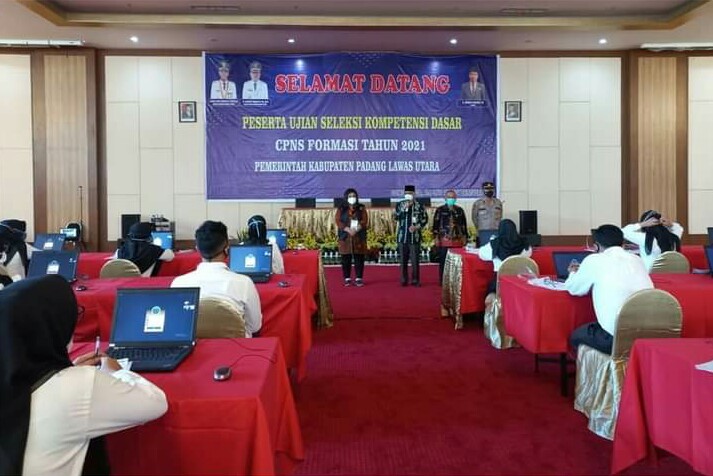 SEKDA PALUTA TINJAU SELEKSI SKD CPNS FORMASI 2021