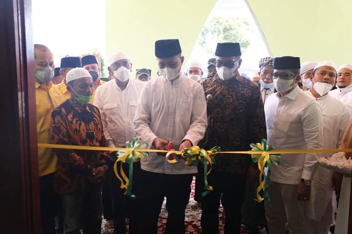 MUSA RAJEKSHAH RESMIKAN MESJID AL-MUSANNIFÂ  KE-24 DI TABUYUNG MADINA