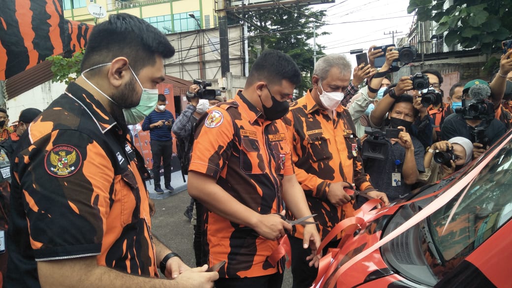 PP Kota Medan, Walikota Bobby Bersama Indika Foundation Semprot Desinfektan, Ini Kata Ketua MPW PP Sumut Kodrat Shah