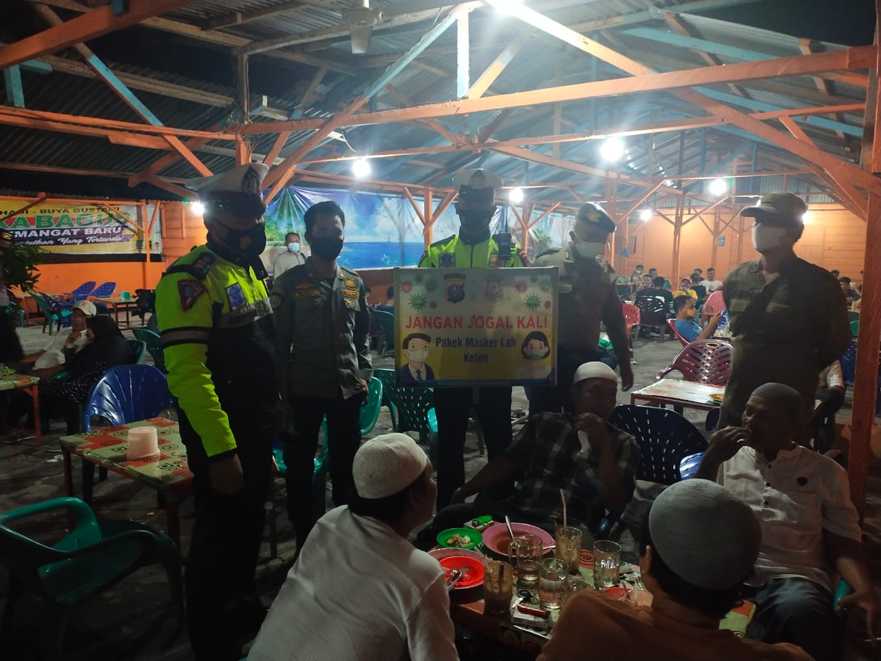 Lagi, Pemko Bersama TNI dan Polres Tanjung Balai Gelar Ops Yustisi Pendisiplinan Prokes Cegah Covid-19