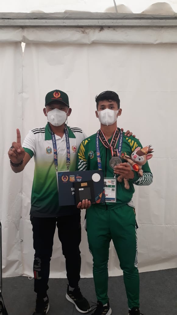 Bripda Muhammad Khadafi Sumbang Medali Pertama Kontingen Sumut di PON Papua 202I
