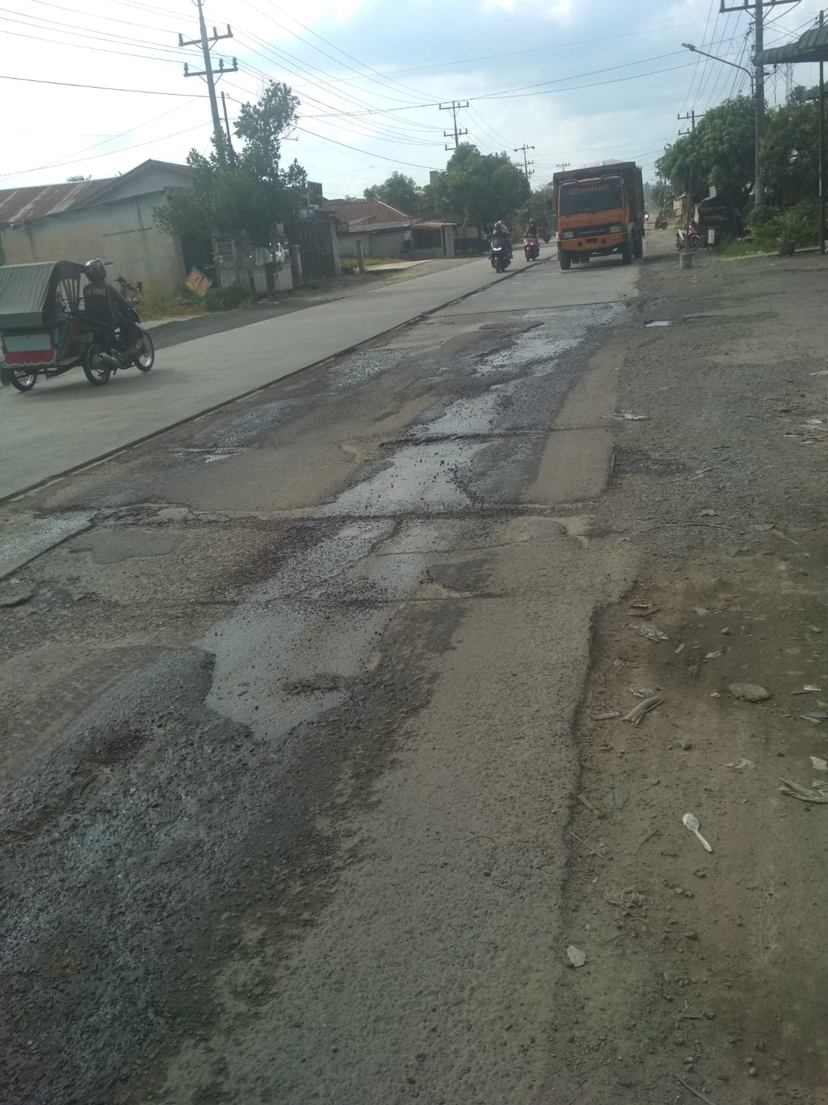 PKP Binjai Minta Pemko Segera Perbaiki Jalan Rusak