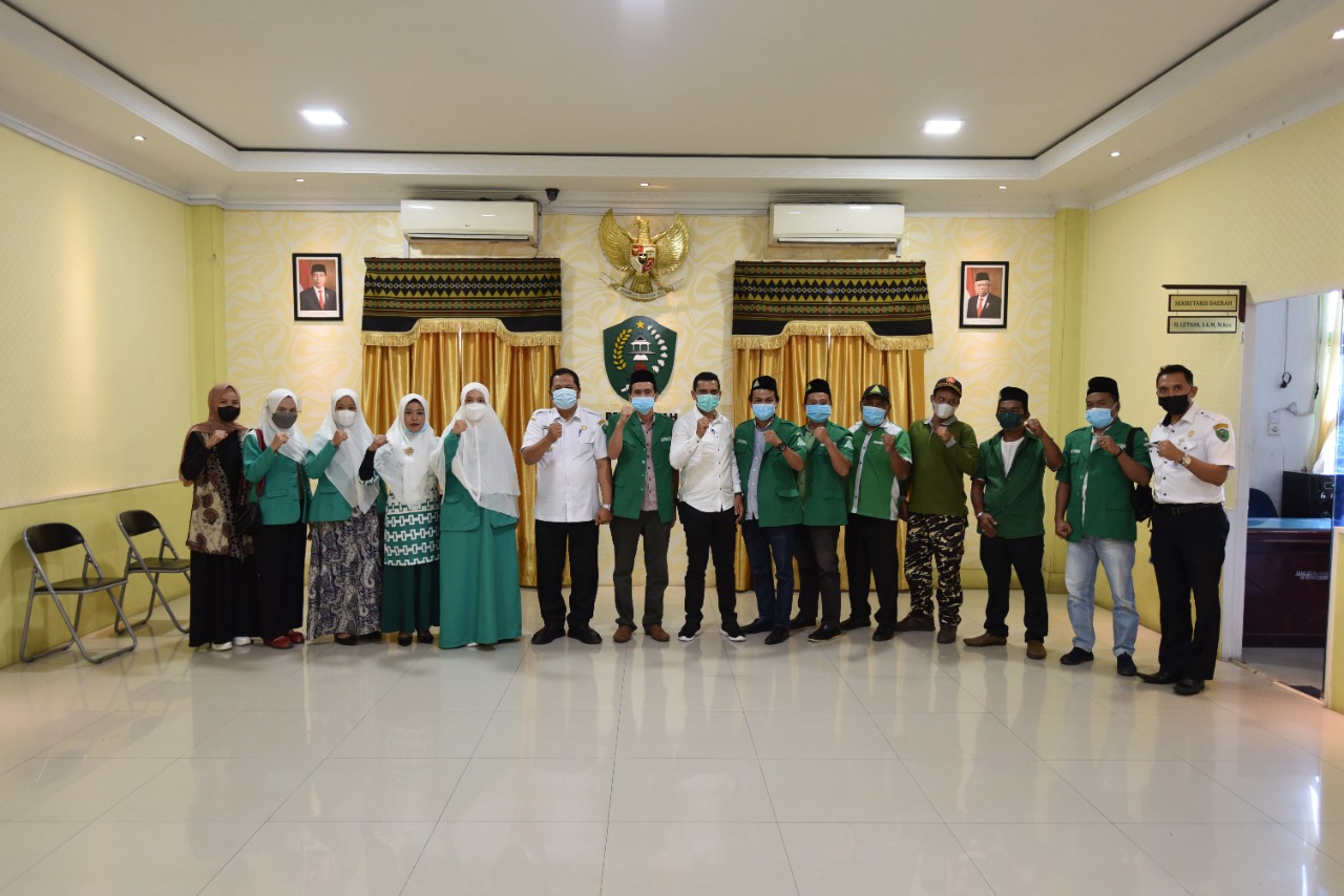 Terima audiensi PC GP Ansor dan Fatayat NU, Walikota Irsan Efendi Nasution : Rangkul Pemuda Untuk Menebar Hal Positif