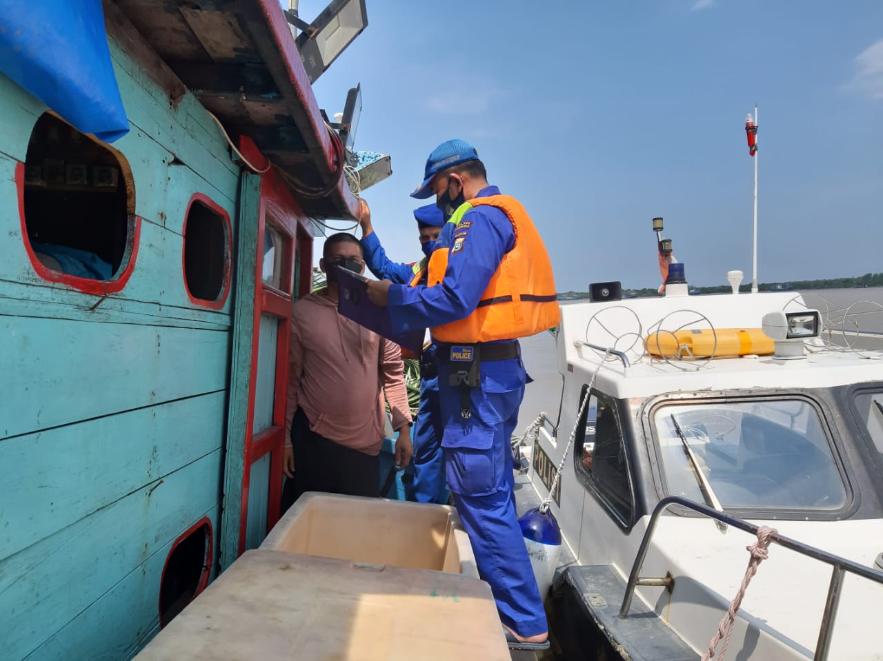 1 x 12 Jam Situasi dan Kondisi Perairan di Wilayah Hukum Polres Tanjung Balai Kondusif